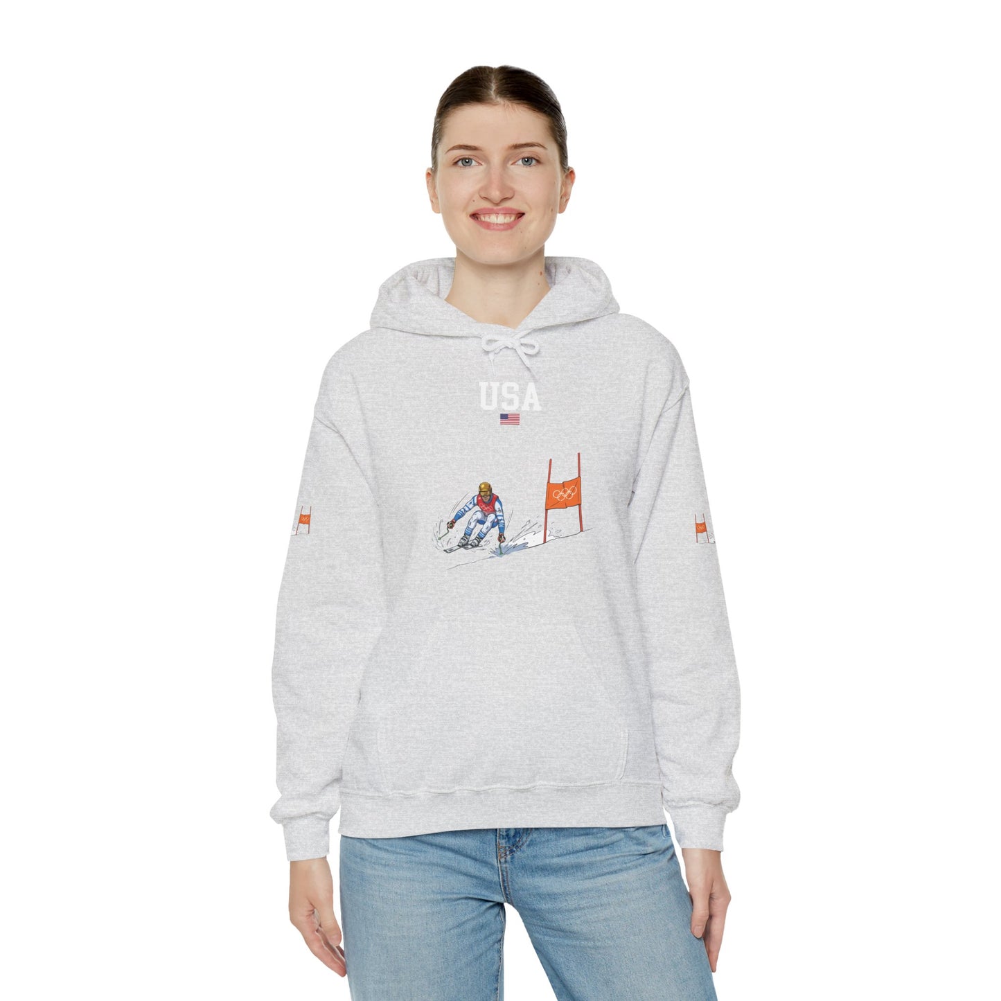 Princess Grace  TEAM USA  Unisex Heavy Blend  Hooded Sweatshirt