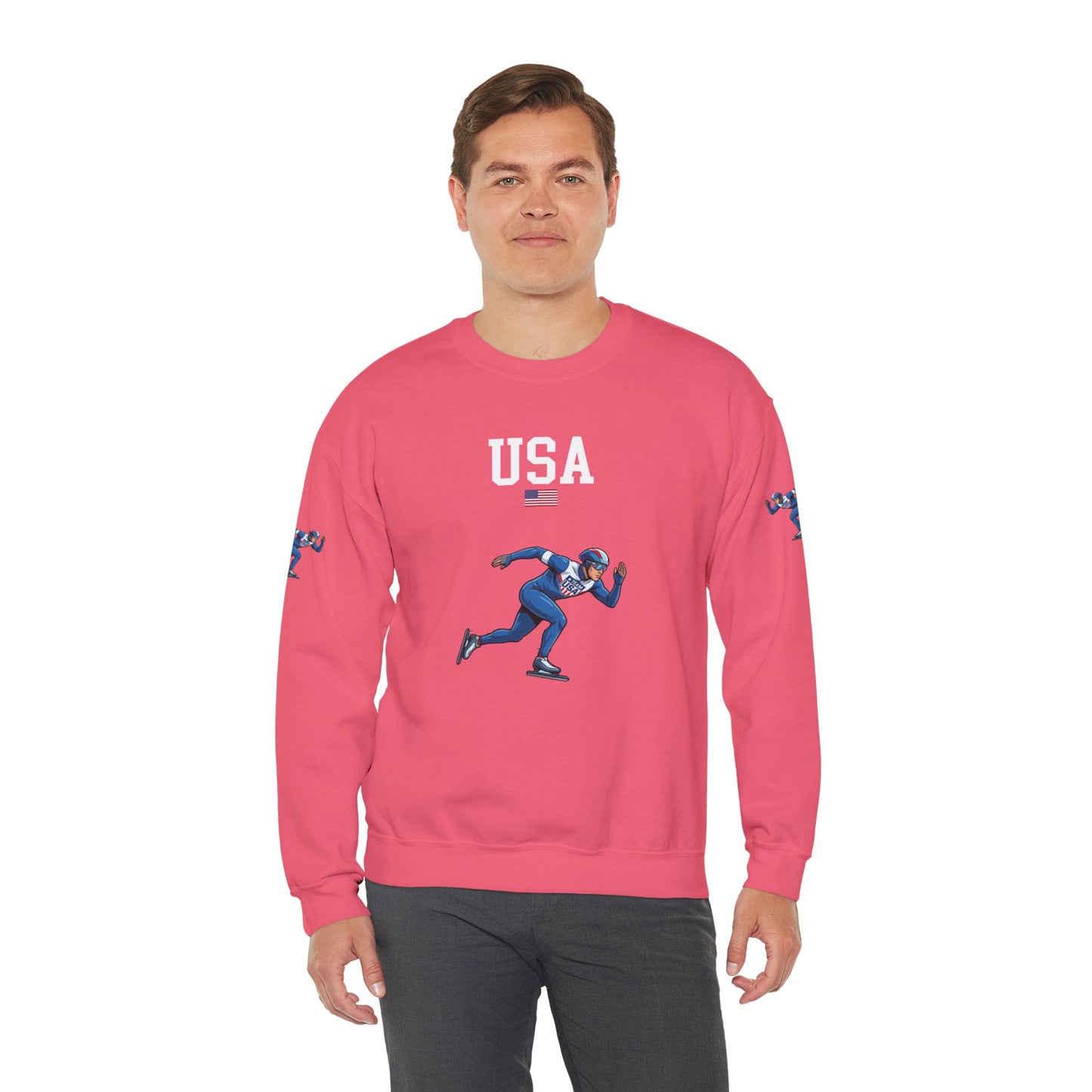 Princess Grace  TEAM USA  Unisex Heavy Blend  Crewneck Sweatshirt