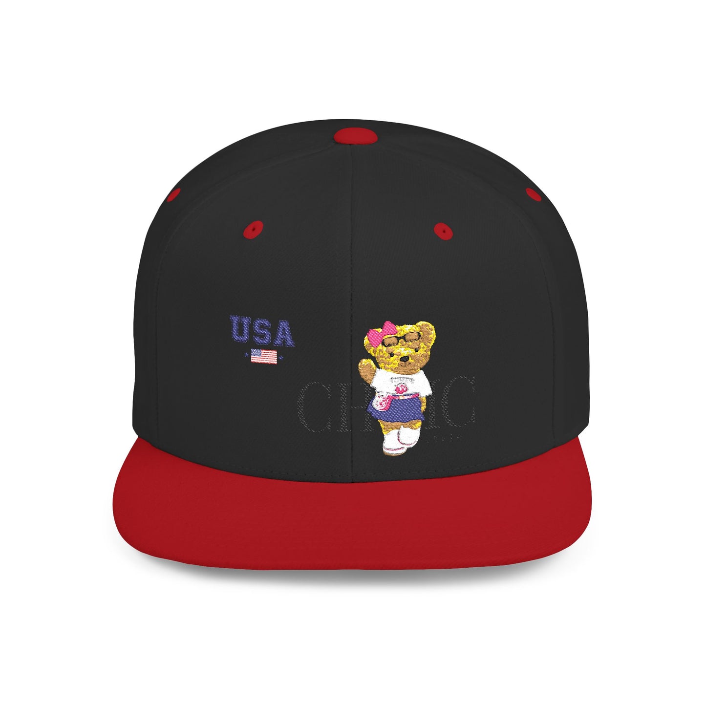 Princess Grace  TEAM USA  Flat Bill Snapback Hat