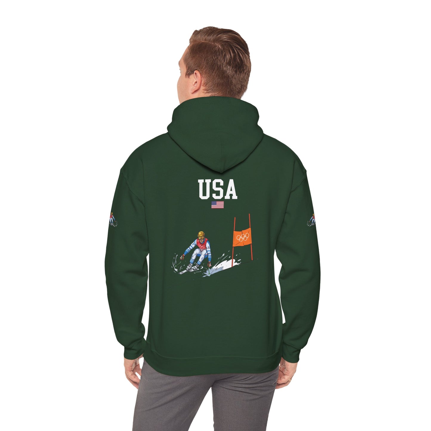 Princess Grace  TEAM USA  Unisex Heavy Blend  Hooded Sweatshirt
