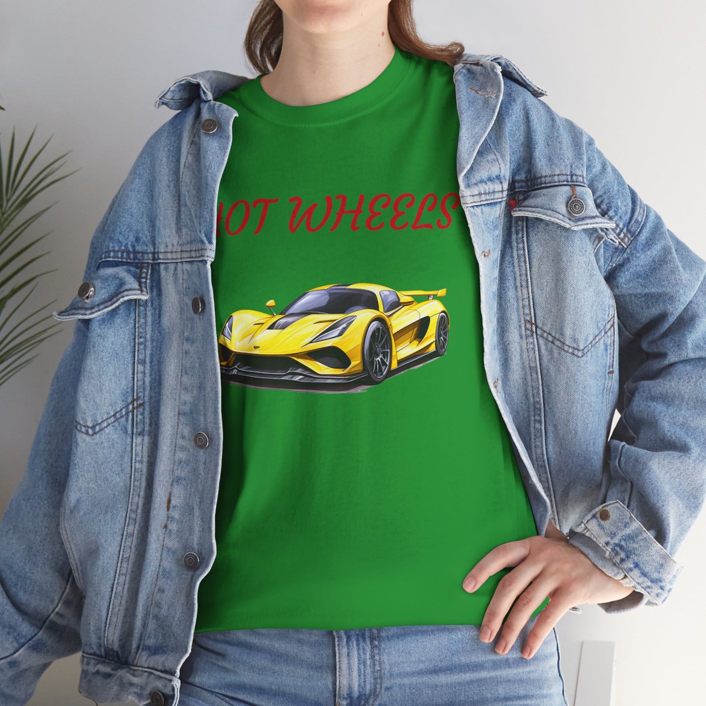 Princess Grace  Hot Wheels Unisex Heavy Cotton Tee Perfect for Car Enthusiasts