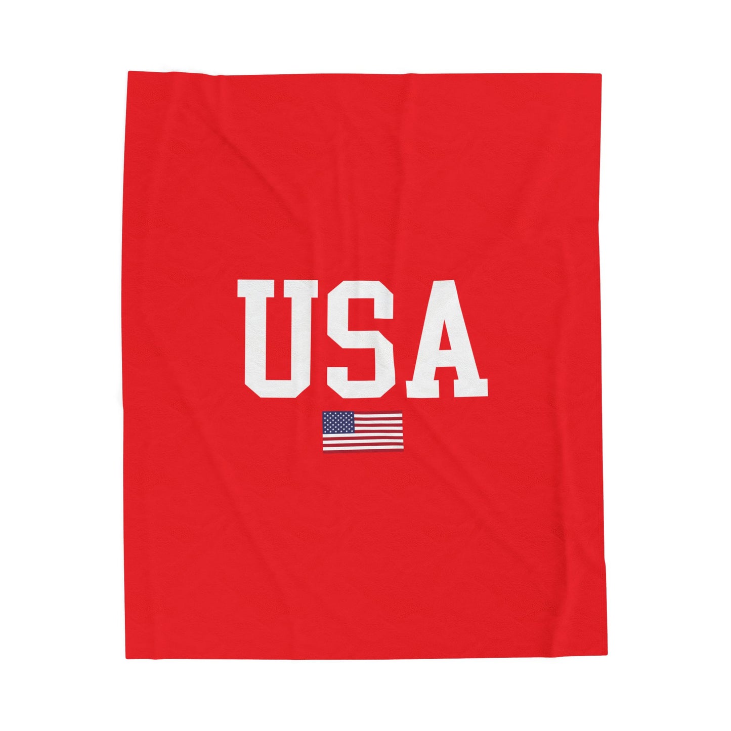 Princess Grace  TEAM USA  Velveteen Plush Blanket