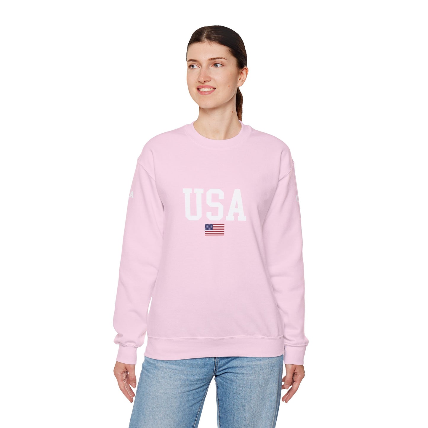 Princess Grace TEAM USA  Unisex Heavy Blend Crewneck Sweatshirt