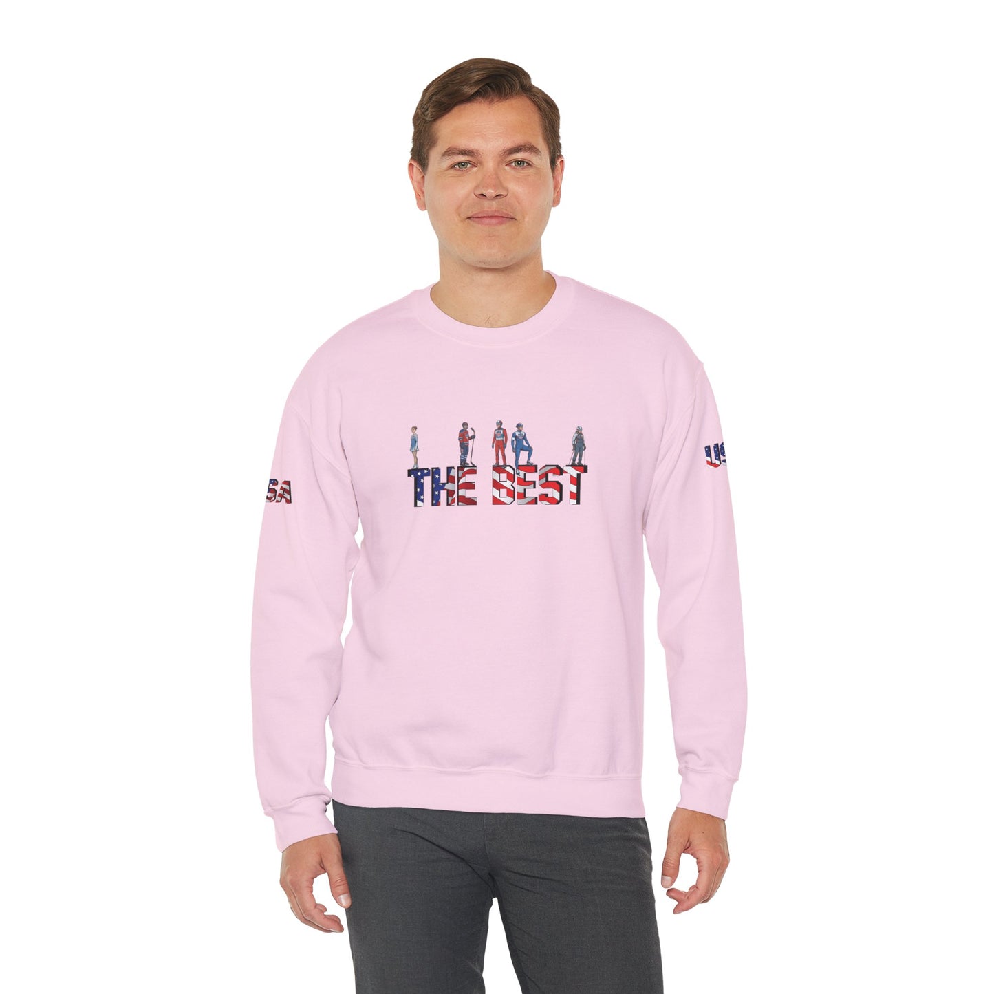 Princess Grace  TEAM USA  Unisex Heavy Blend  Crewneck Sweatshirt