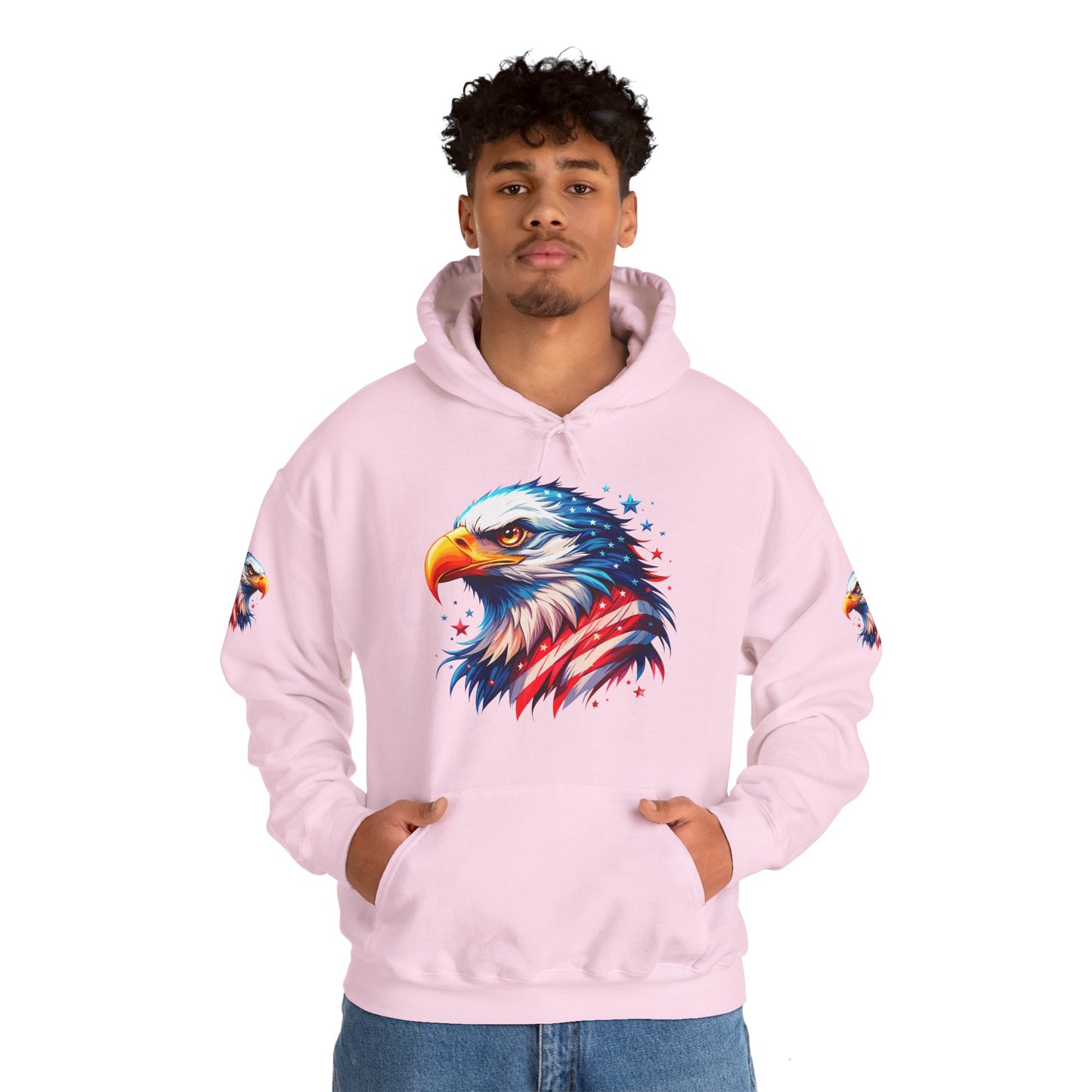 Princess Grace  American  Eagle Unisex Heavy Blend Hooded Sweatshirt