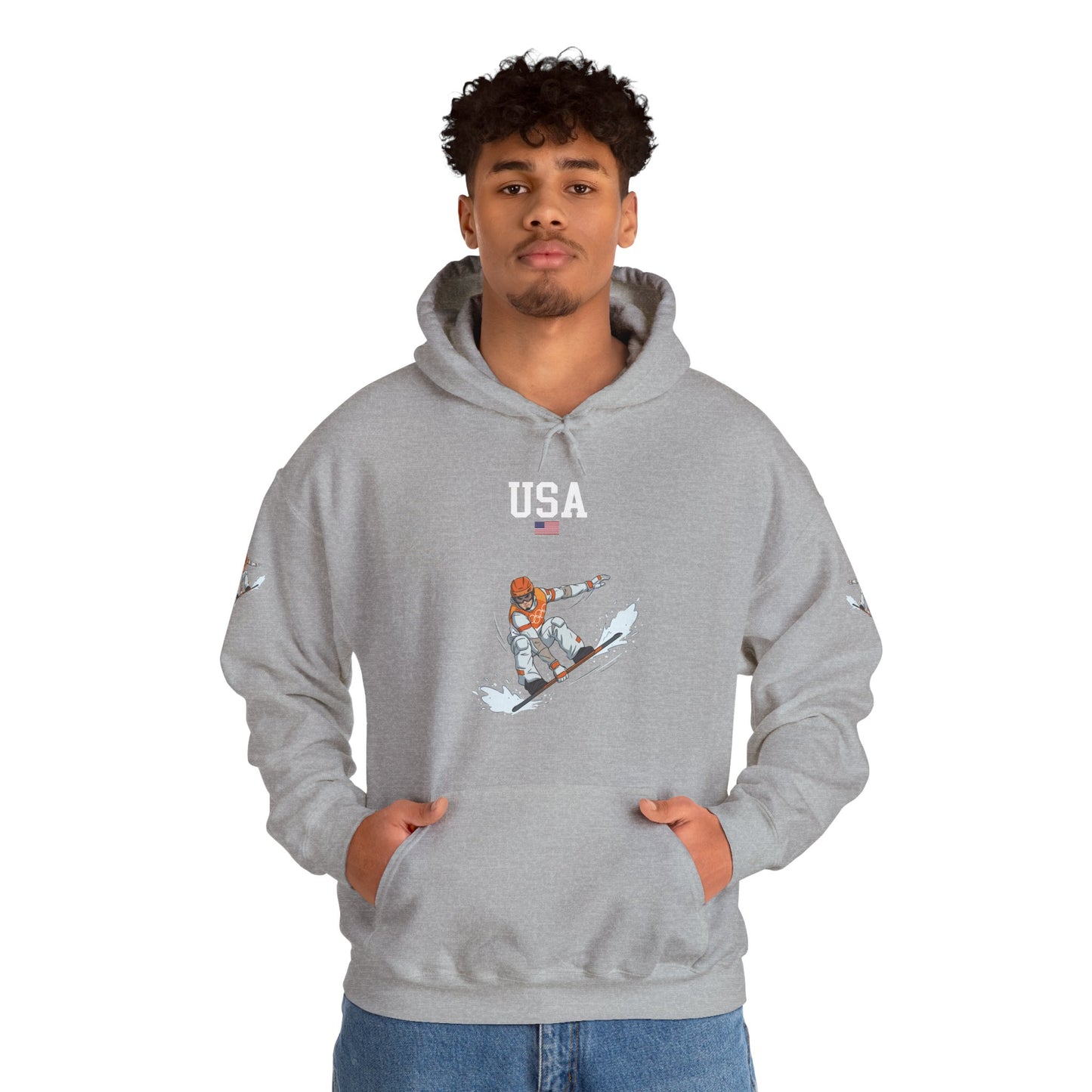 Princess Grace  TEAM USA  Unisex Heavy Blend  Hooded Sweatshirt