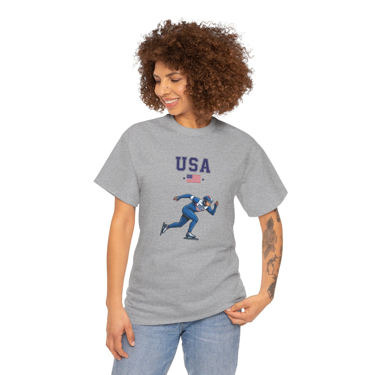 Princess Grace  TEAM USA  Unisex Heavy Cotton Tee