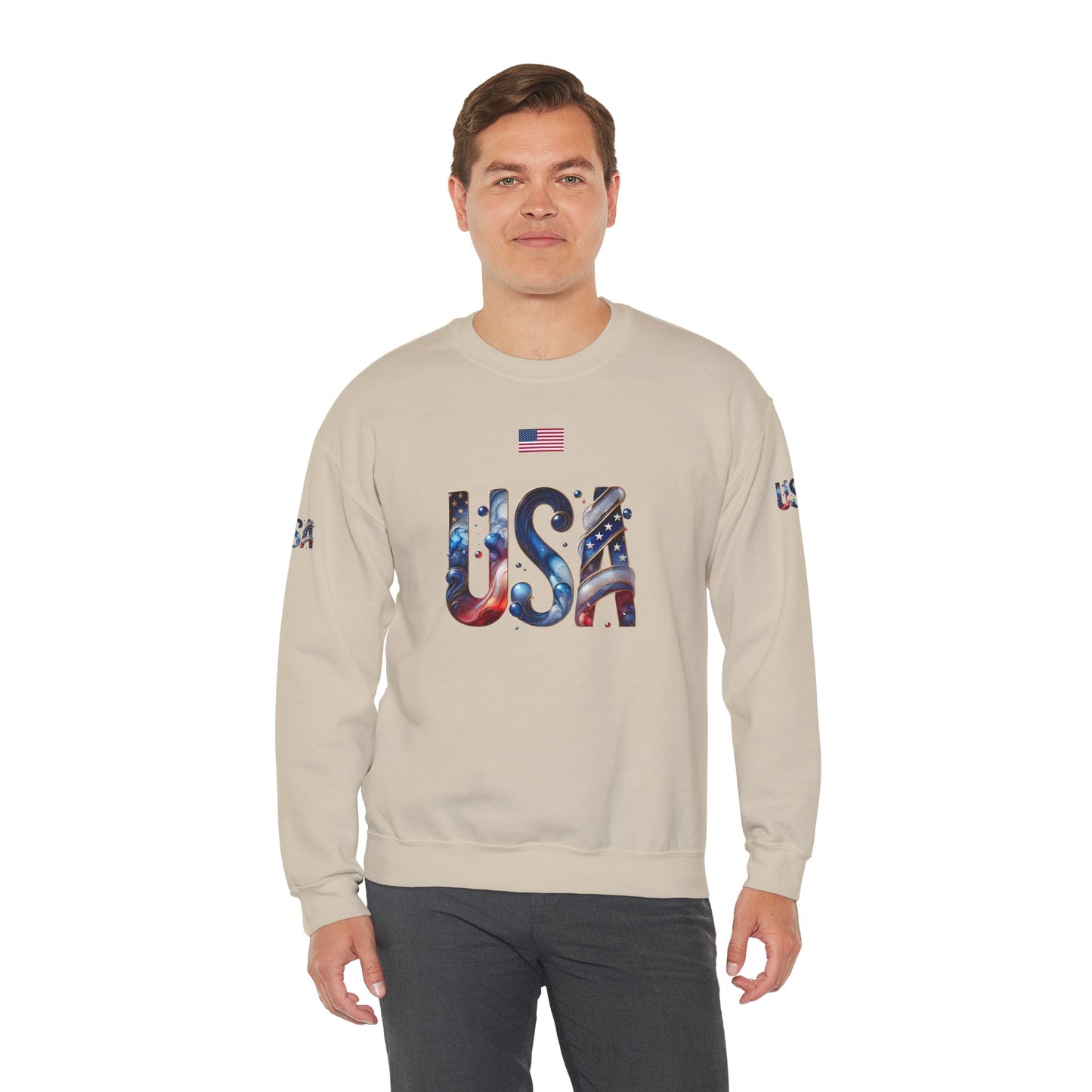 Princess Grace TEAM USA  Unisex Heavy Blend Crewneck Sweatshirt