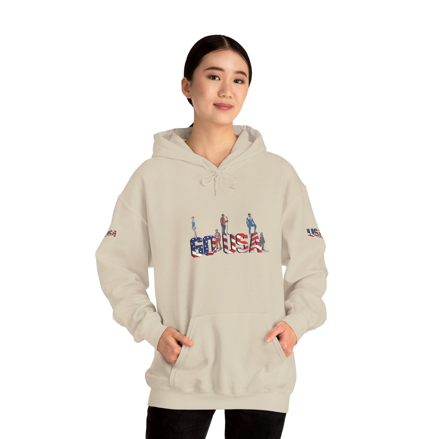 Princess Grace  TEAM USA  Unisex Heavy Blend  Hooded Sweatshirt