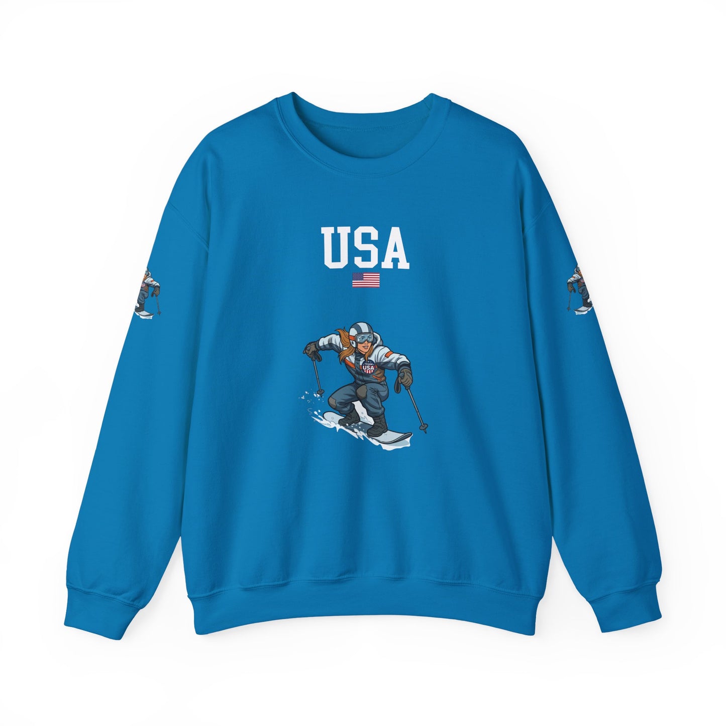 Princess Grace  TEAM USA  Unisex Heavy Blend  Crewneck Sweatshirt