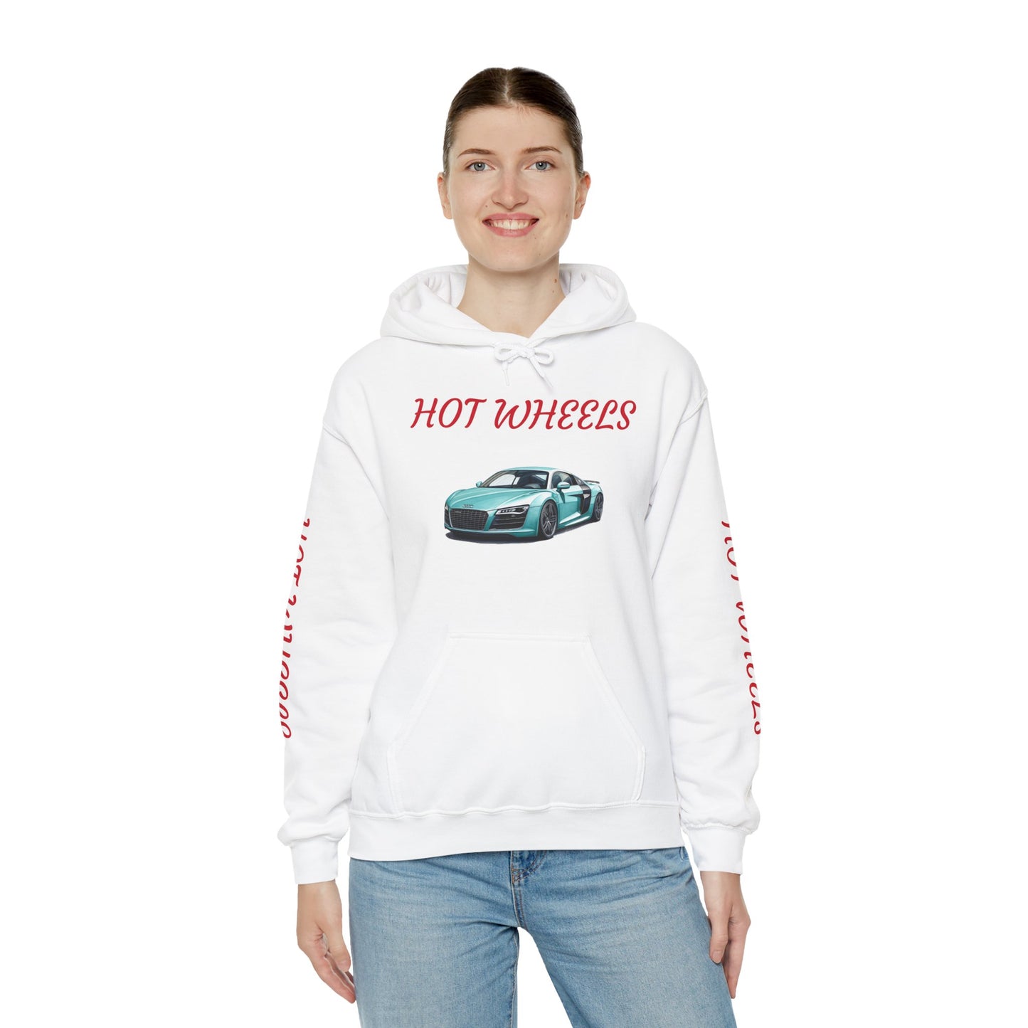 Princess Grace  Hot Wheels Unisex Hooded Sweatshirt Car Enthusiast Apparel