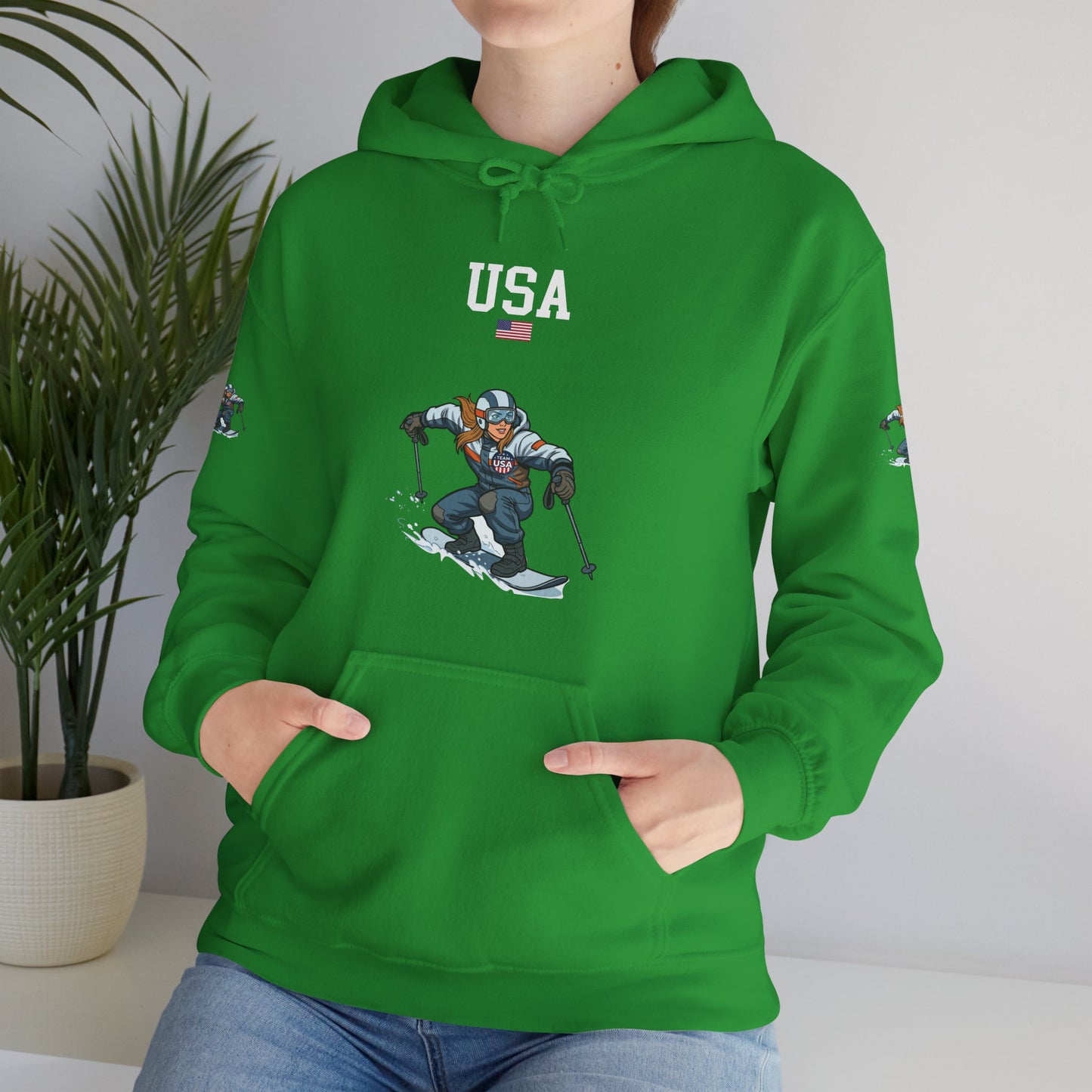 Princess Grace  TEAM USA  Unisex Heavy Blend Hooded Sweatshirt