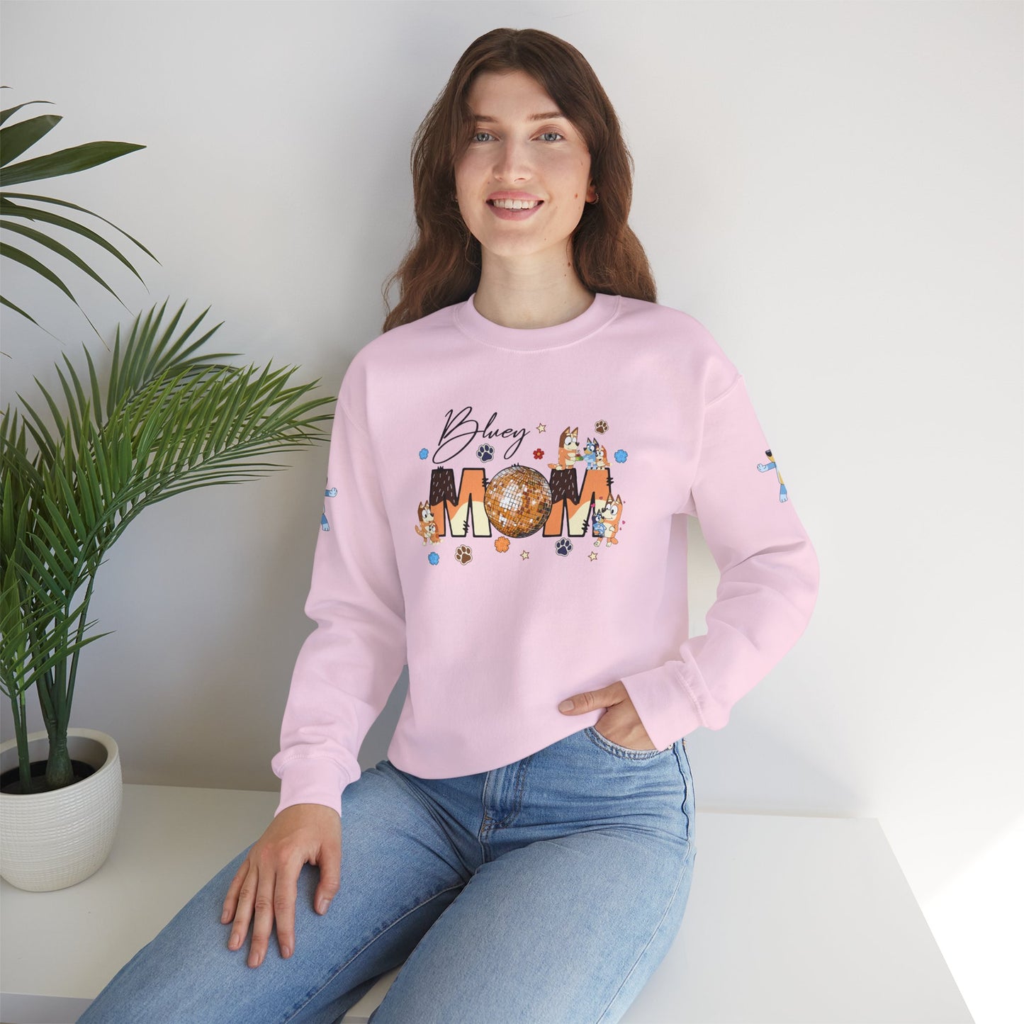 Princess Grace  Bluey Mom Crewneck Sweatshirt  Cozy Gift for Moms