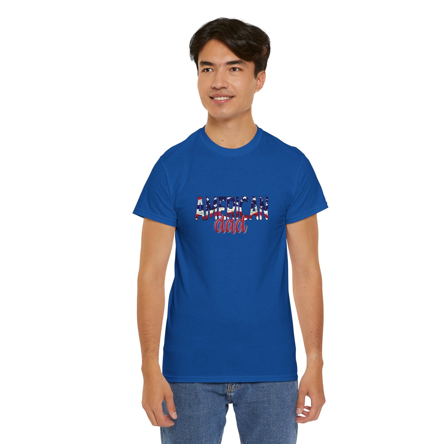 Princess Grace  Patriotic American Dad Tee Unisex Heavy Cotton T-Shirt