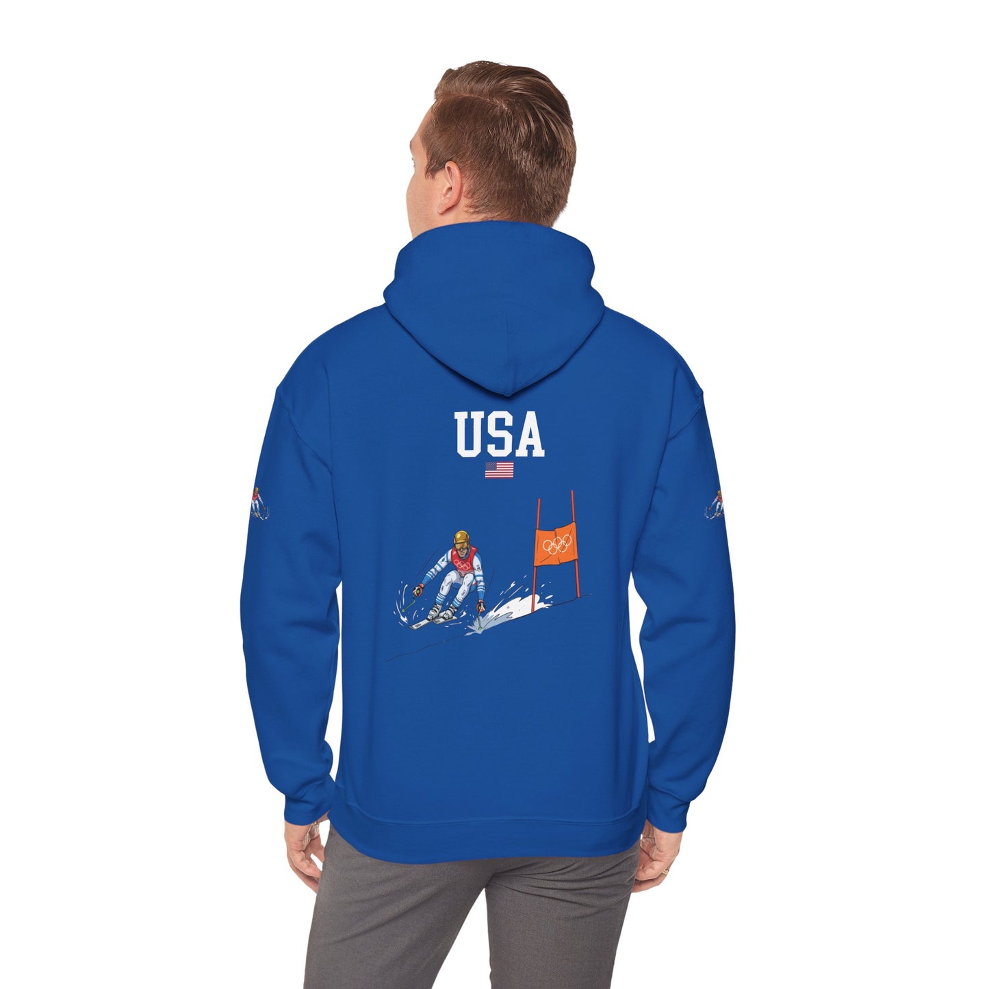 Princess Grace  TEAM USA  Unisex Heavy Blend  Hooded Sweatshirt