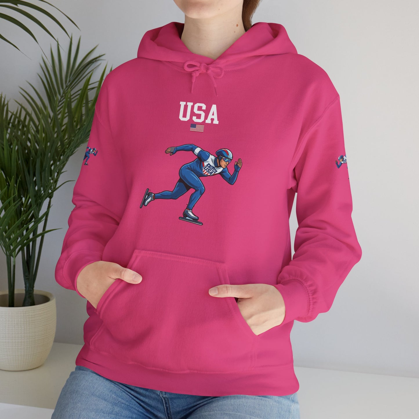 Princess Grace  TEAM USA  Unisex Heavy Blend  Hooded Sweatshirt