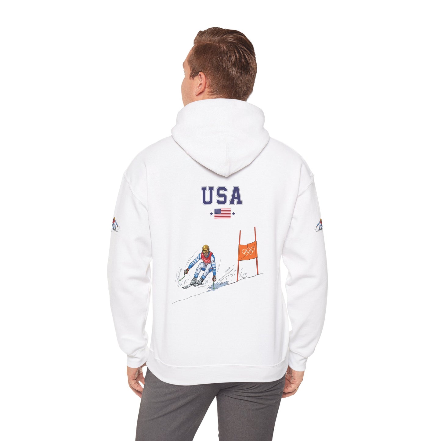 Princess Grace  TEAM USA  Unisex Heavy Blend  Hooded Sweatshirt