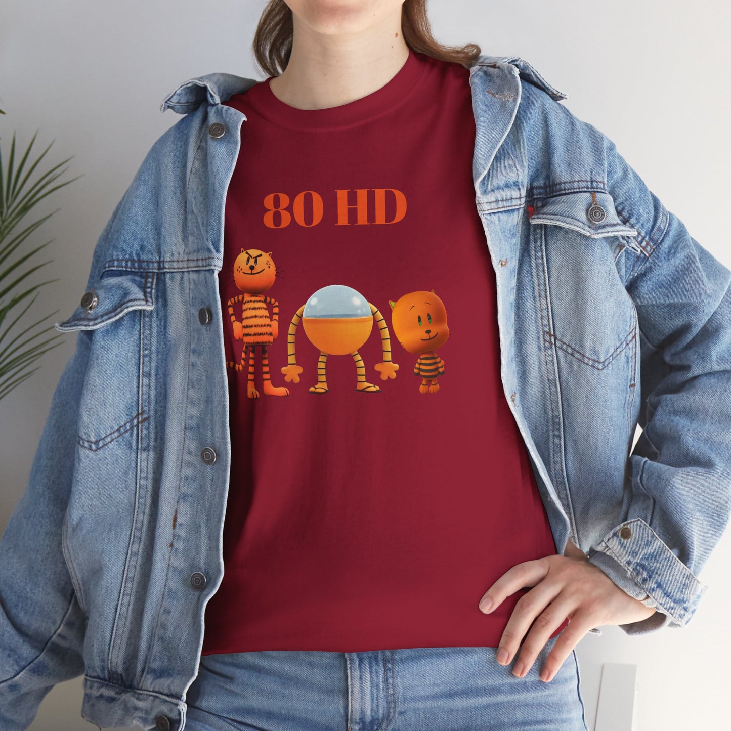 Princess Grace  Cartoon Animal Unisex Heavy Cotton Tee  80 HD Design