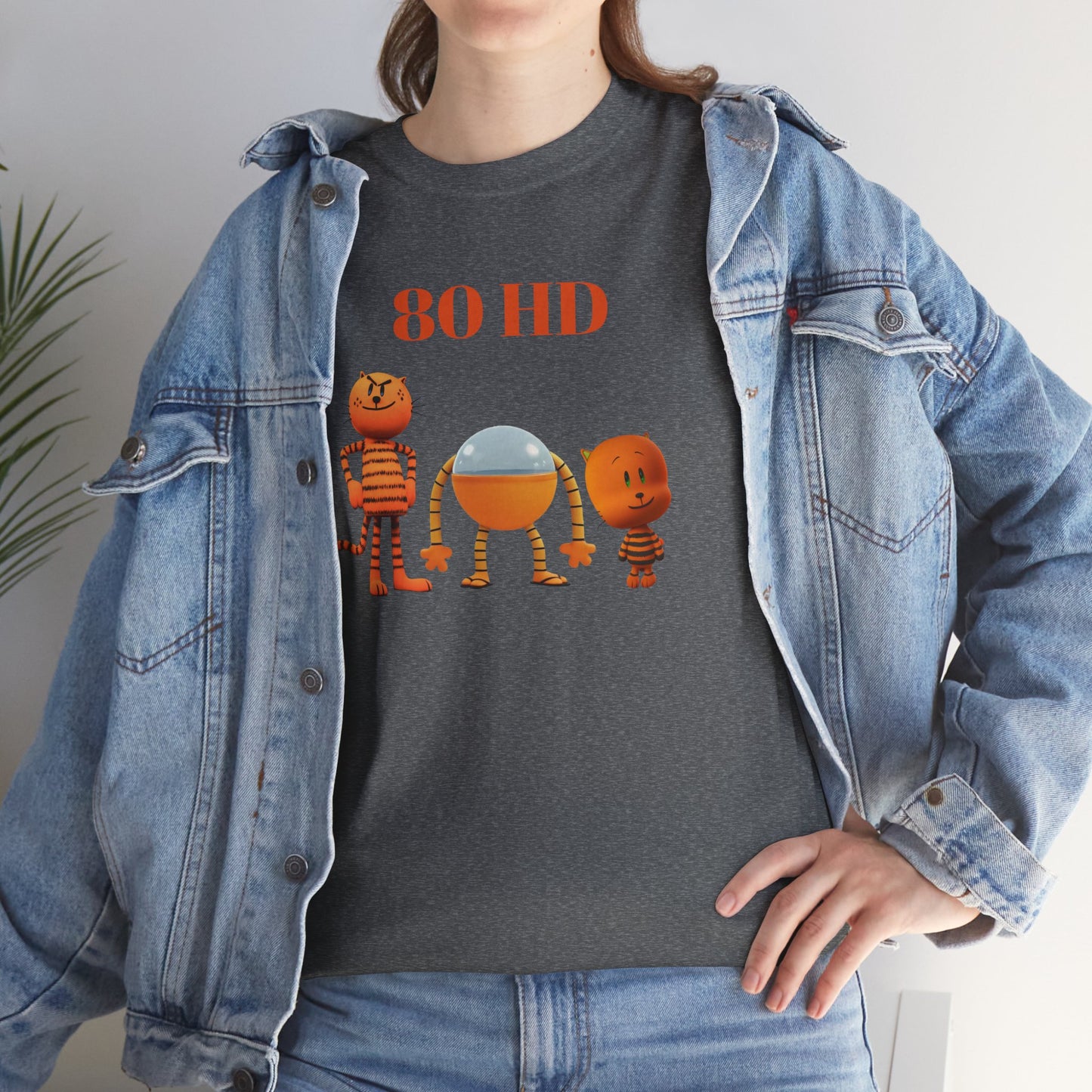 Princess Grace  Cartoon Animal Unisex Heavy Cotton Tee  80 HD Design