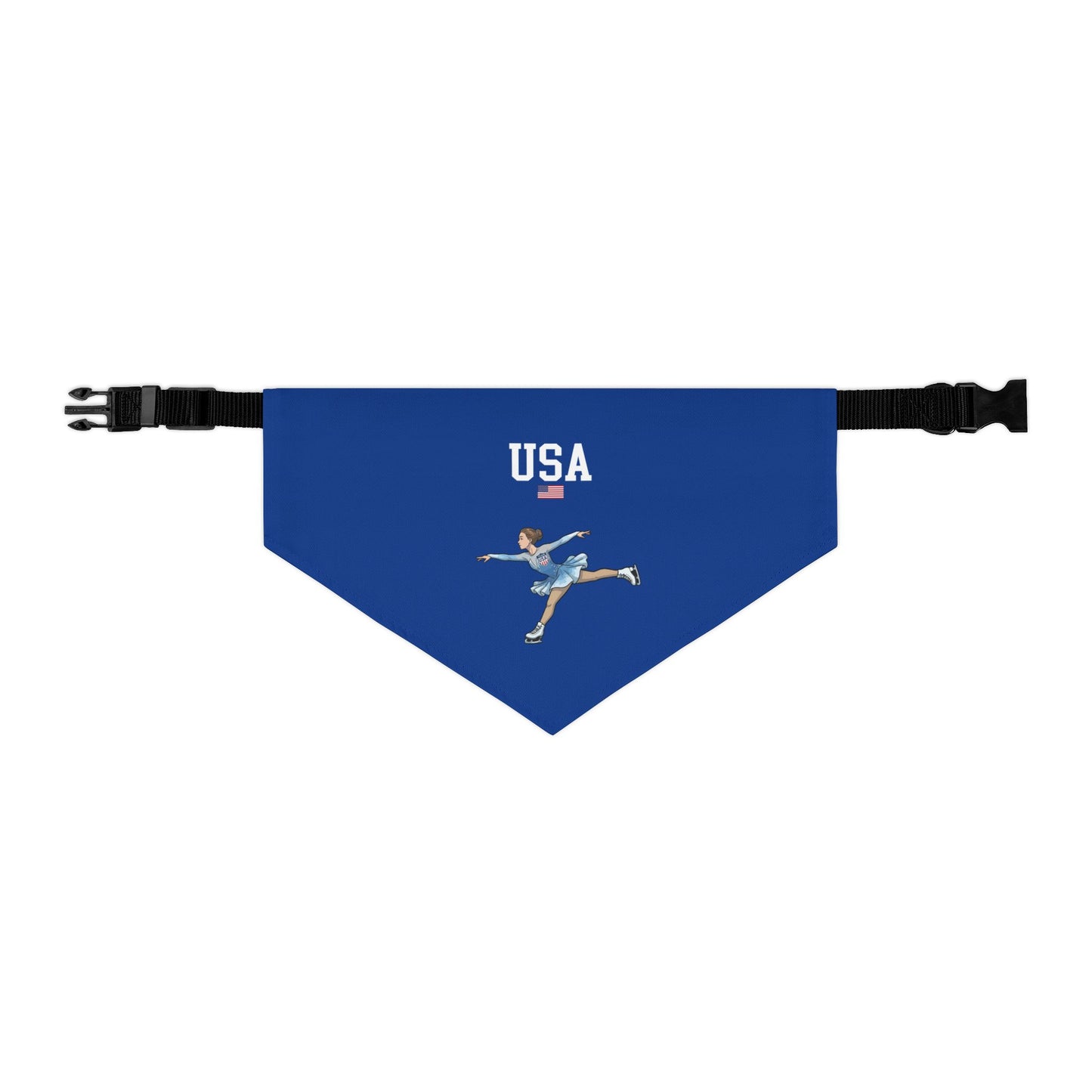 Princess Grace  TEAM USA  Pet Bandana Collar