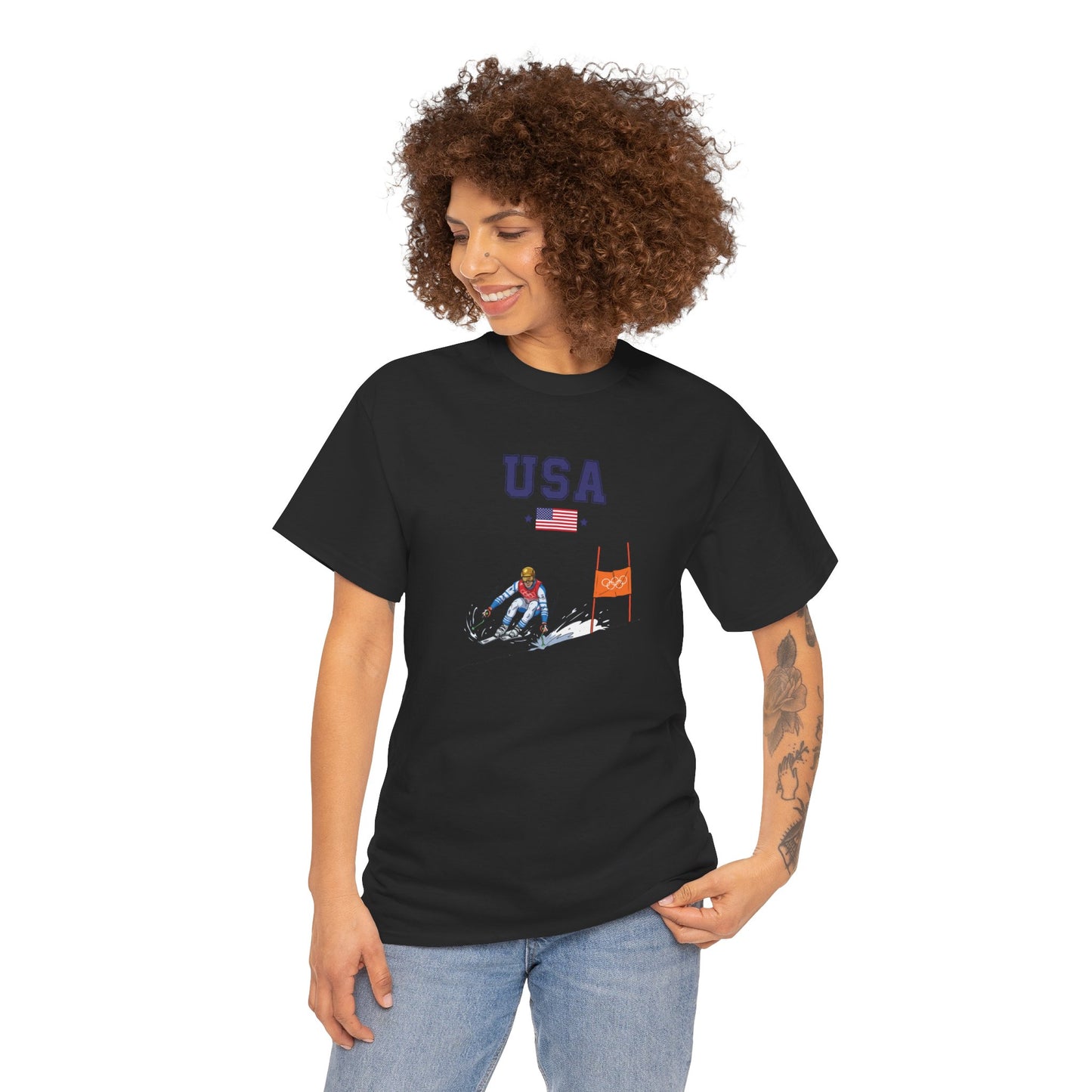 Princess Grace  TEAM USA   Unisex Heavy Cotton Tee