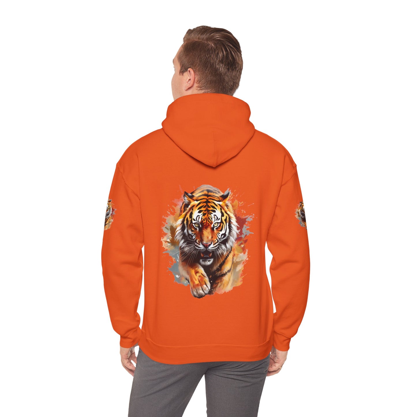 Princess Grace  Fierce Tiger Graphic Unisex Heavy Blend Hoodie