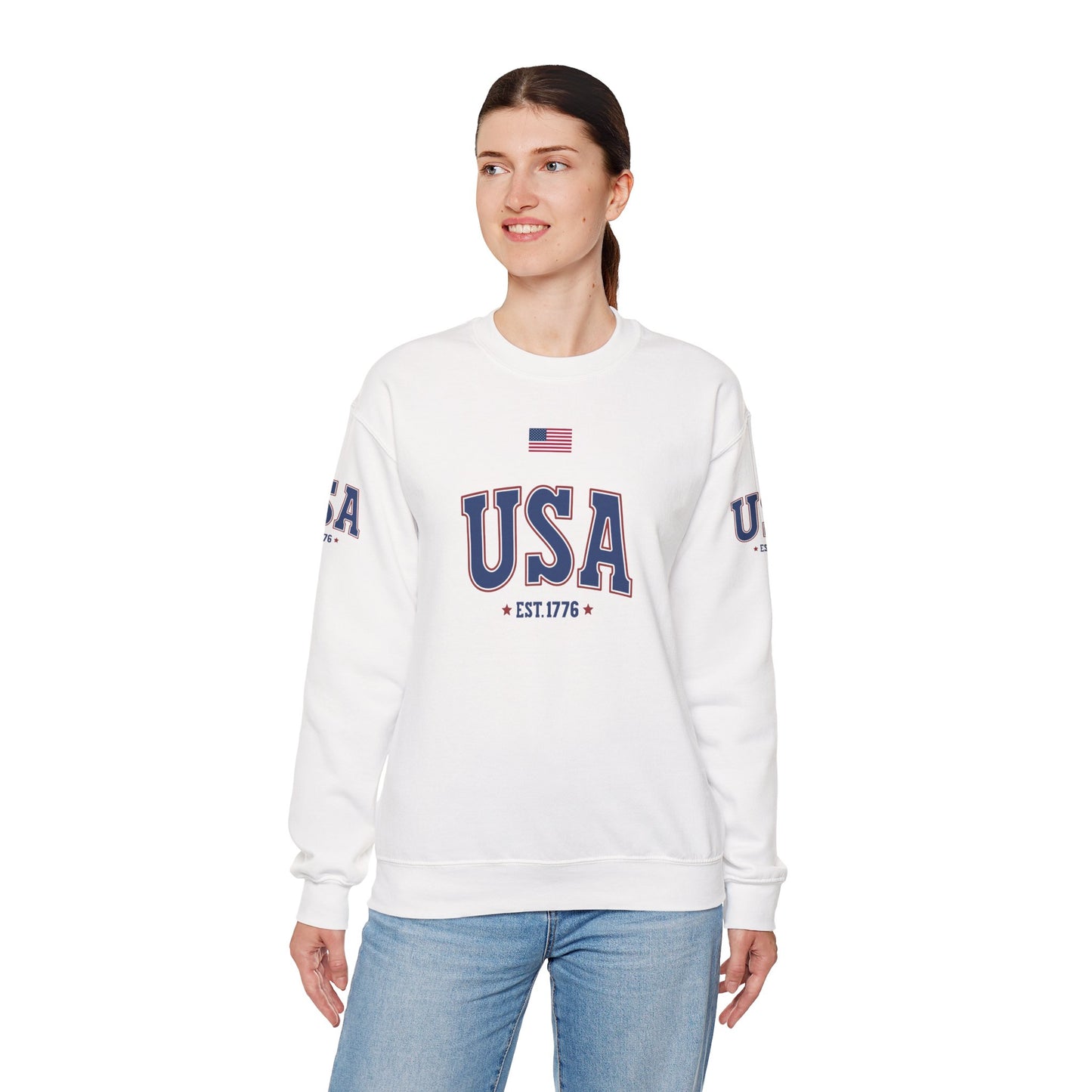 Princess Grace  TEAM USA  Unisex Heavy Blend Crewneck Sweatshirt
