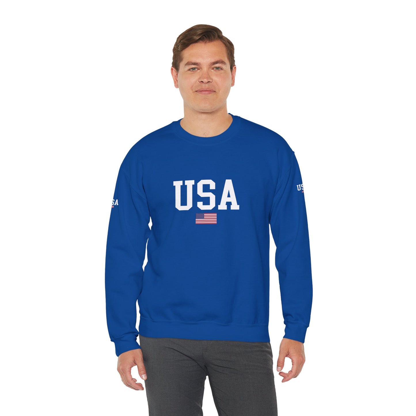 Princess Grace TEAM USA  Unisex Heavy Blend Crewneck Sweatshirt