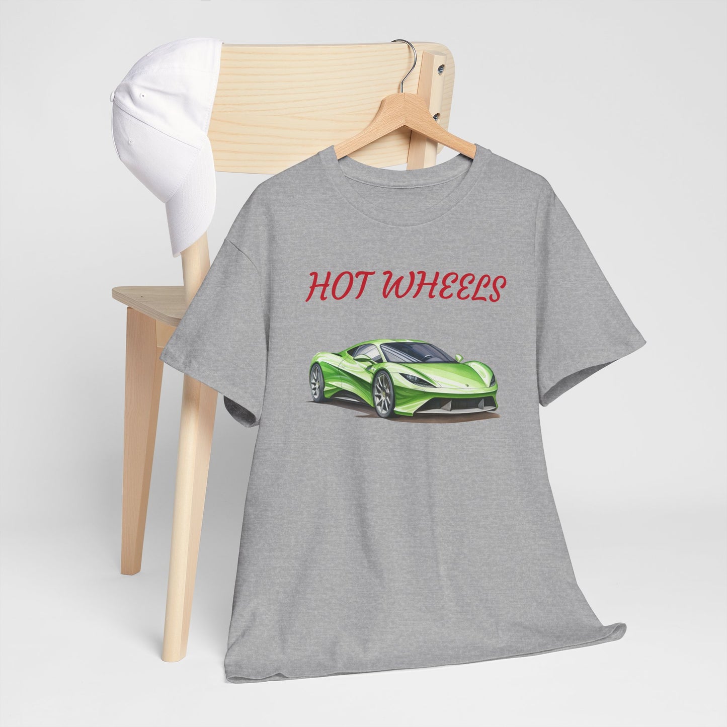 Princess Grace  Hot Wheels Unisex Heavy Cotton Tee Perfect for Car Enthusiasts