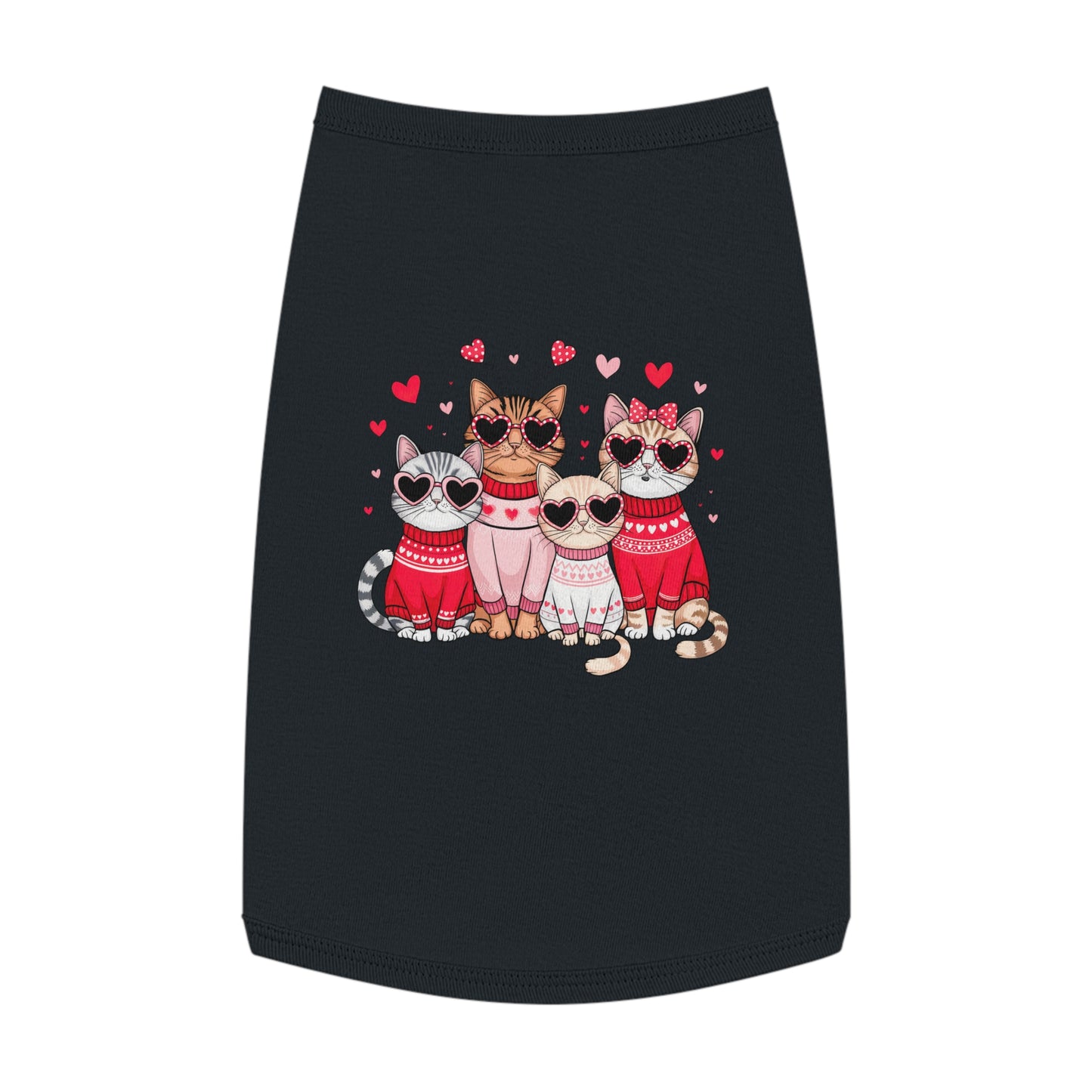 Princess Grace  CUTE Adorable Cat Lovers Pet Tank Top Cute Heart Design for Stylish Pets