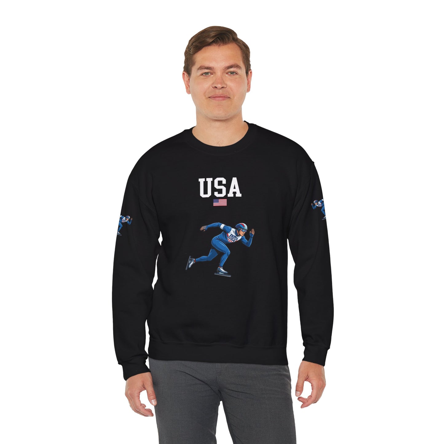 Princess Grace  TEAM USA  Unisex Heavy Blend  Crewneck Sweatshirt