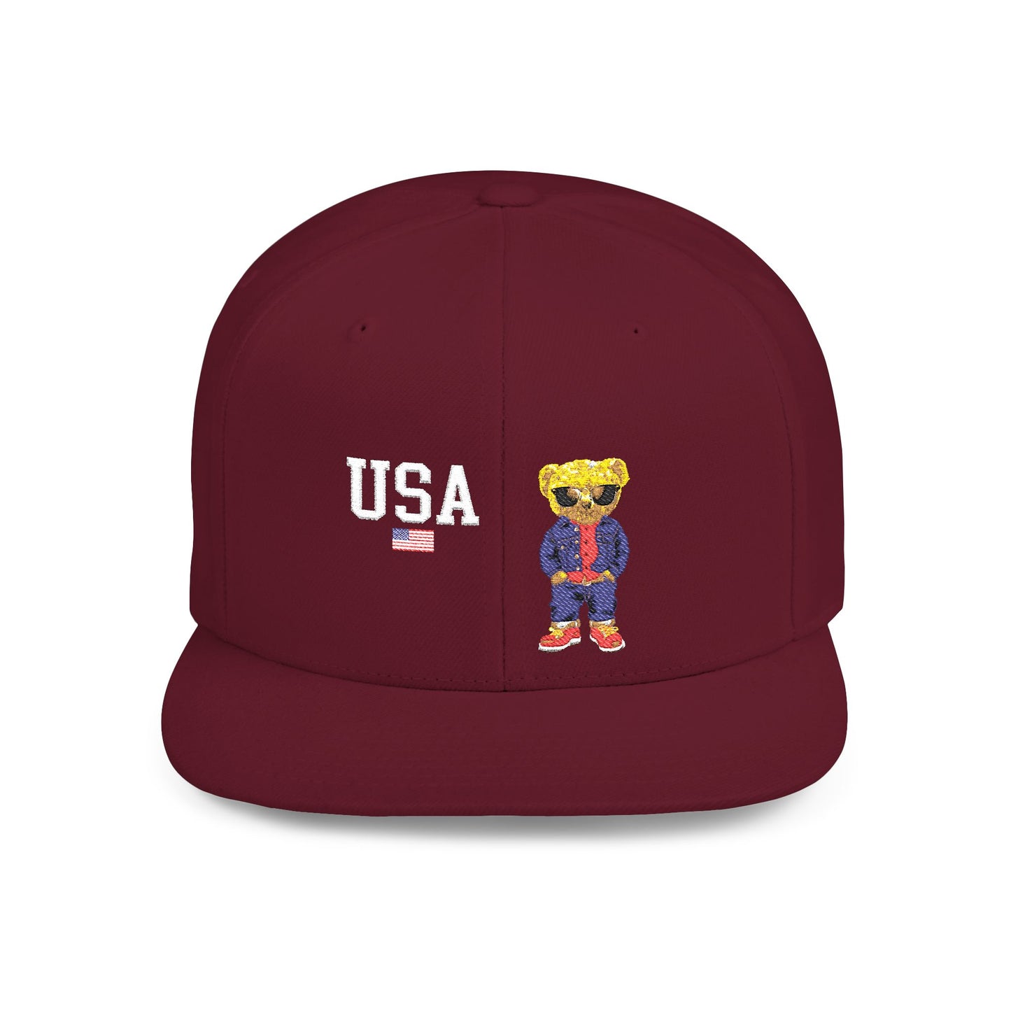 Princess Grace  TEAM USA  Flat Bill Snapback Hat