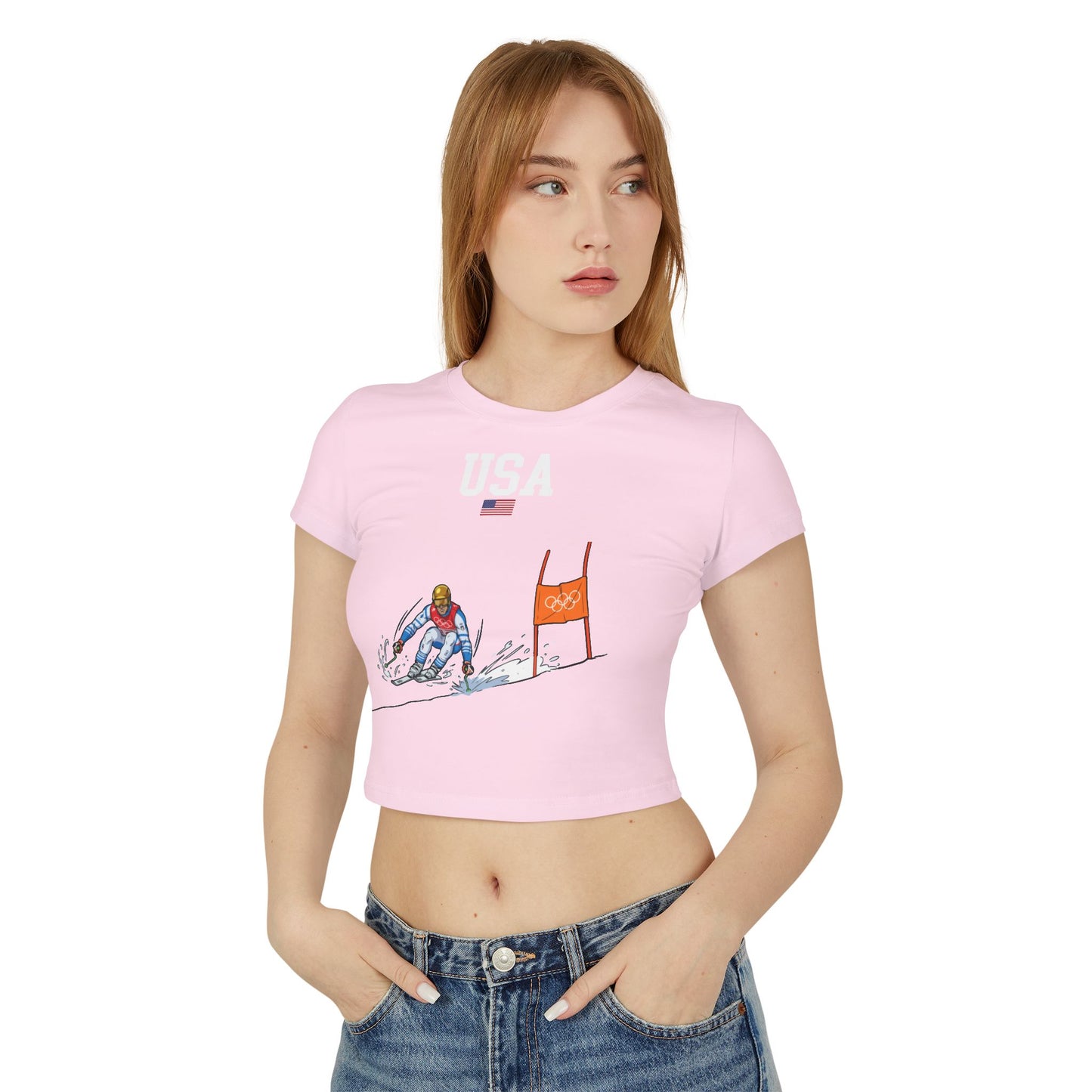 Princess Grace  TEAM USA  Women's Baby Tee
