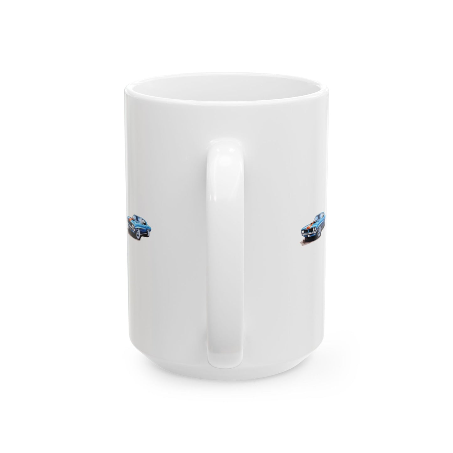 Princess Grace  Classic Muscle Car Design Ceramic Mug   Perfect Gift for Car Enthusiasts
