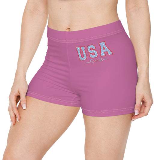 Princess Grace  USA Printed Women's Shorts  Comfortable Summer Apparel