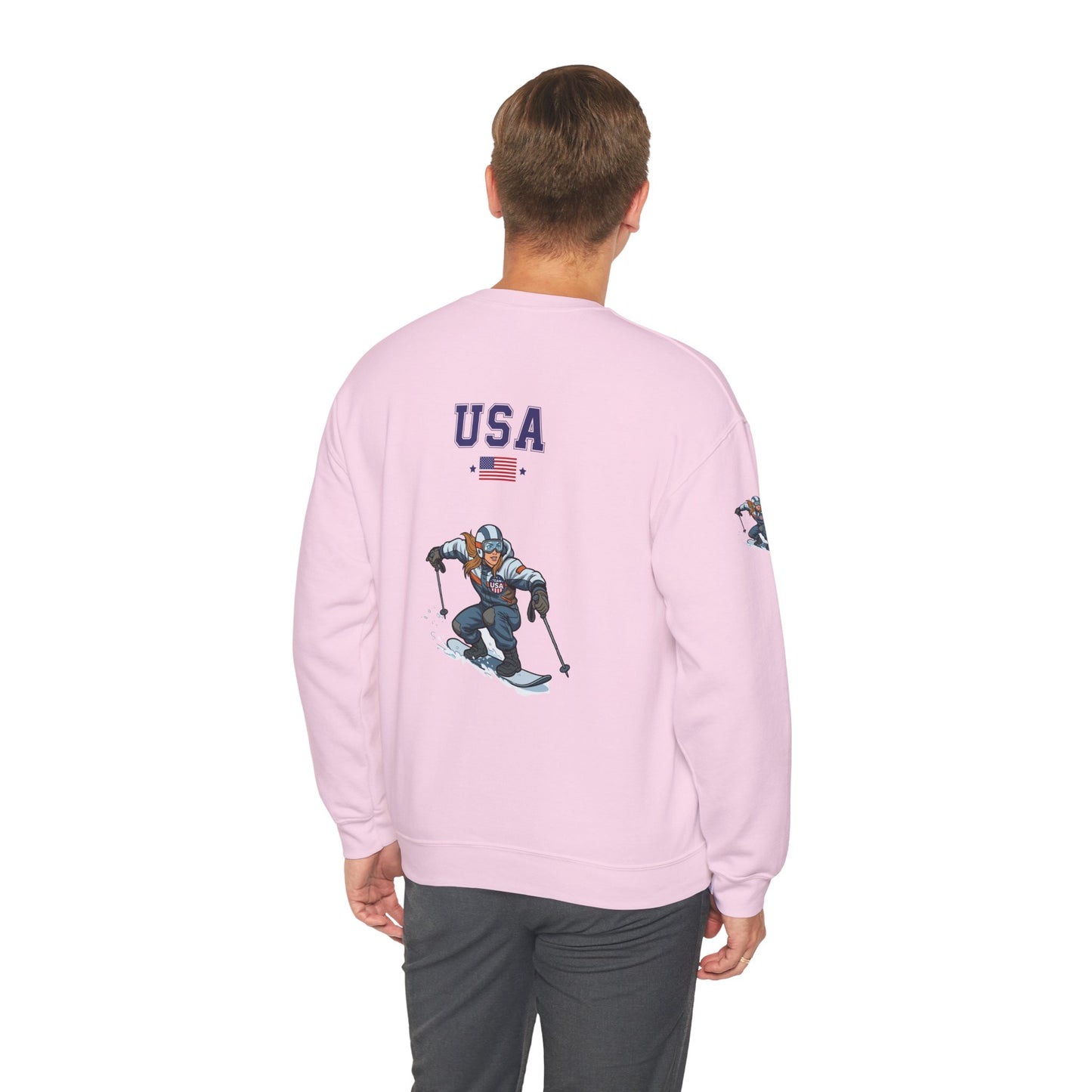 Princess Grace  TEAM USA  Unisex Heavy Blend  Crewneck Sweatshirt