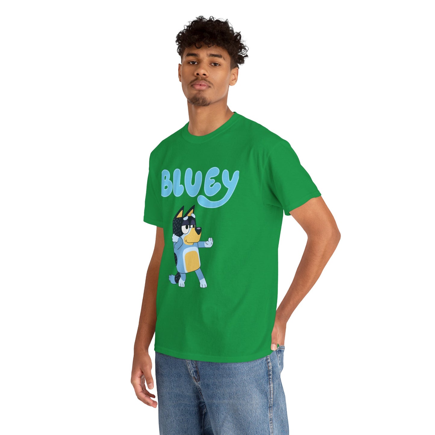 Princess Grace  Bluey Unisex Heavy Cotton Tee  Fun & Playful Kids Shirt
