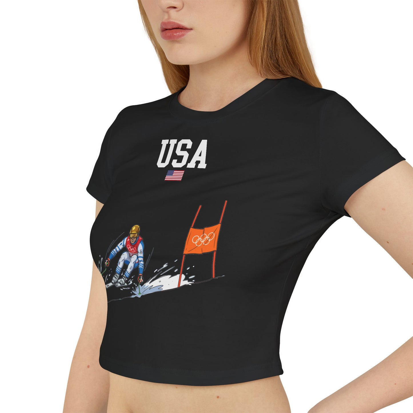 Princess Grace  TEAM USA  Women's Baby Tee