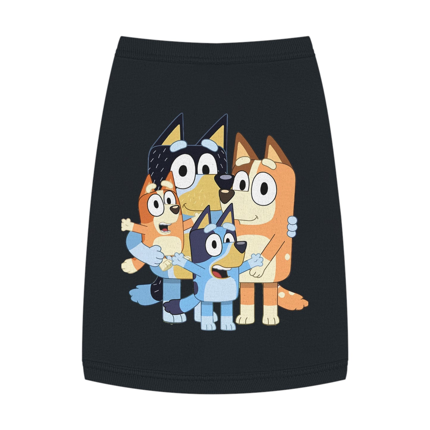 Princess Grace BLUEY  Cute Cartoon Pet Tank Top  Fun & Stylish Dog Apparel