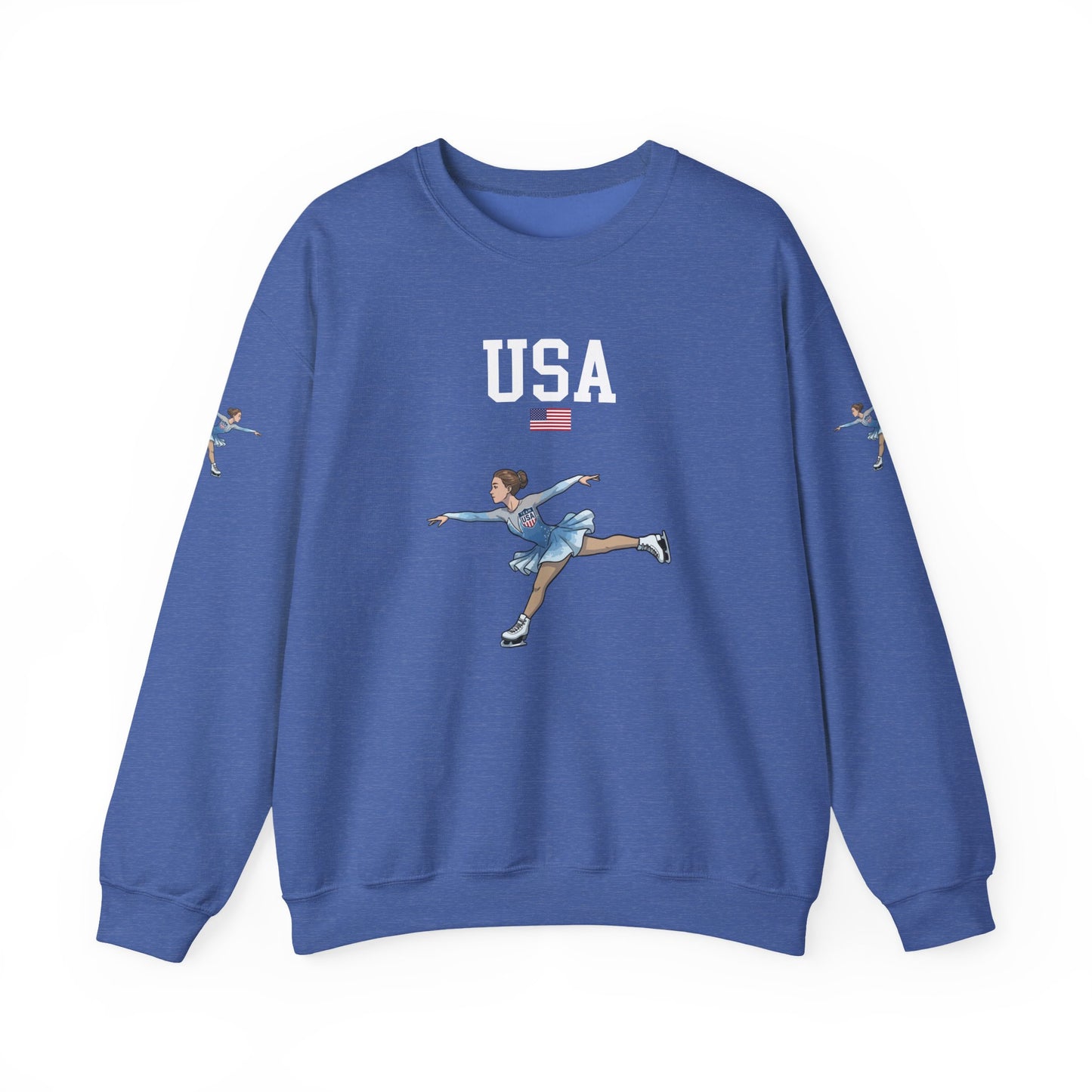 Princess Grace  TEAM USA  Unisex Heavy Blend  Crewneck Sweatshirt