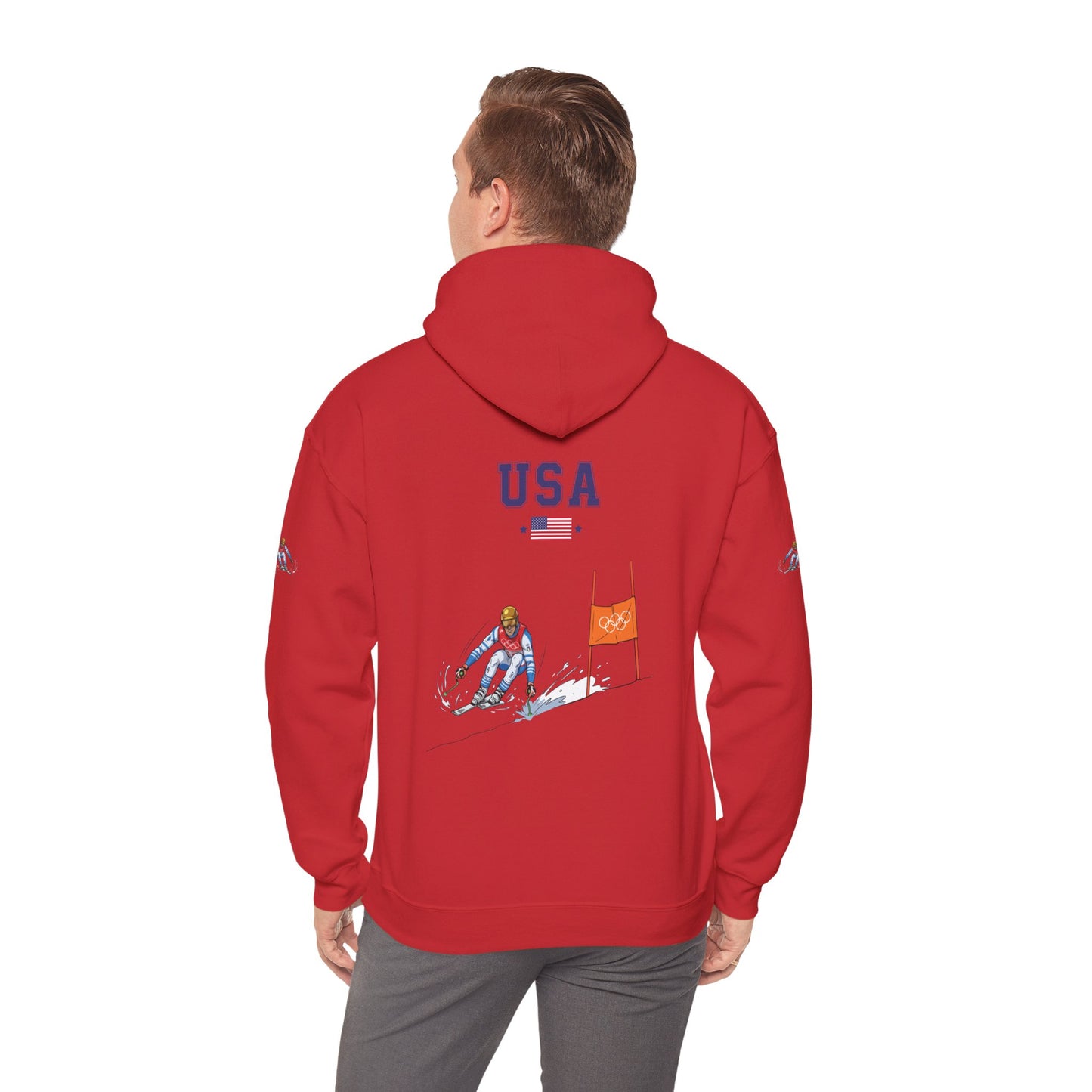 Princess Grace  TEAM USA  Unisex Heavy Blend  Hooded Sweatshirt