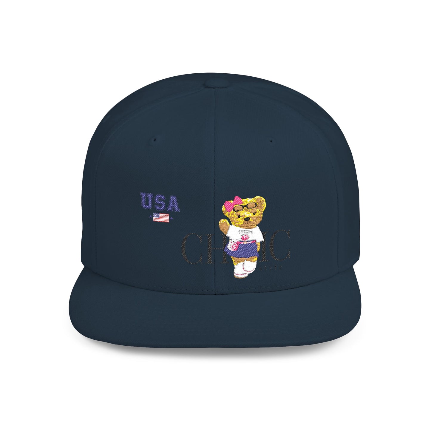 Princess Grace  TEAM USA  Flat Bill Snapback Hat