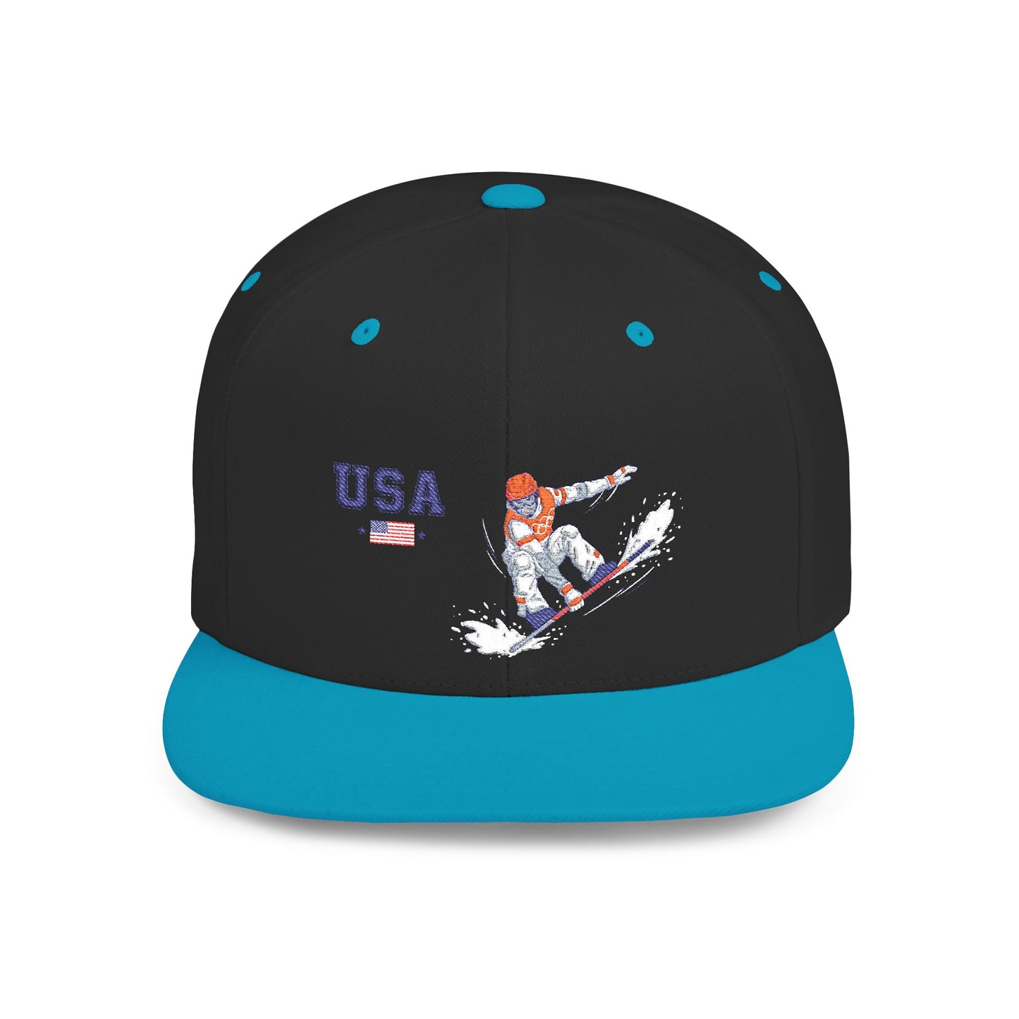 Princess Grace  TEAM USA  Flat Bill Snapback Hat