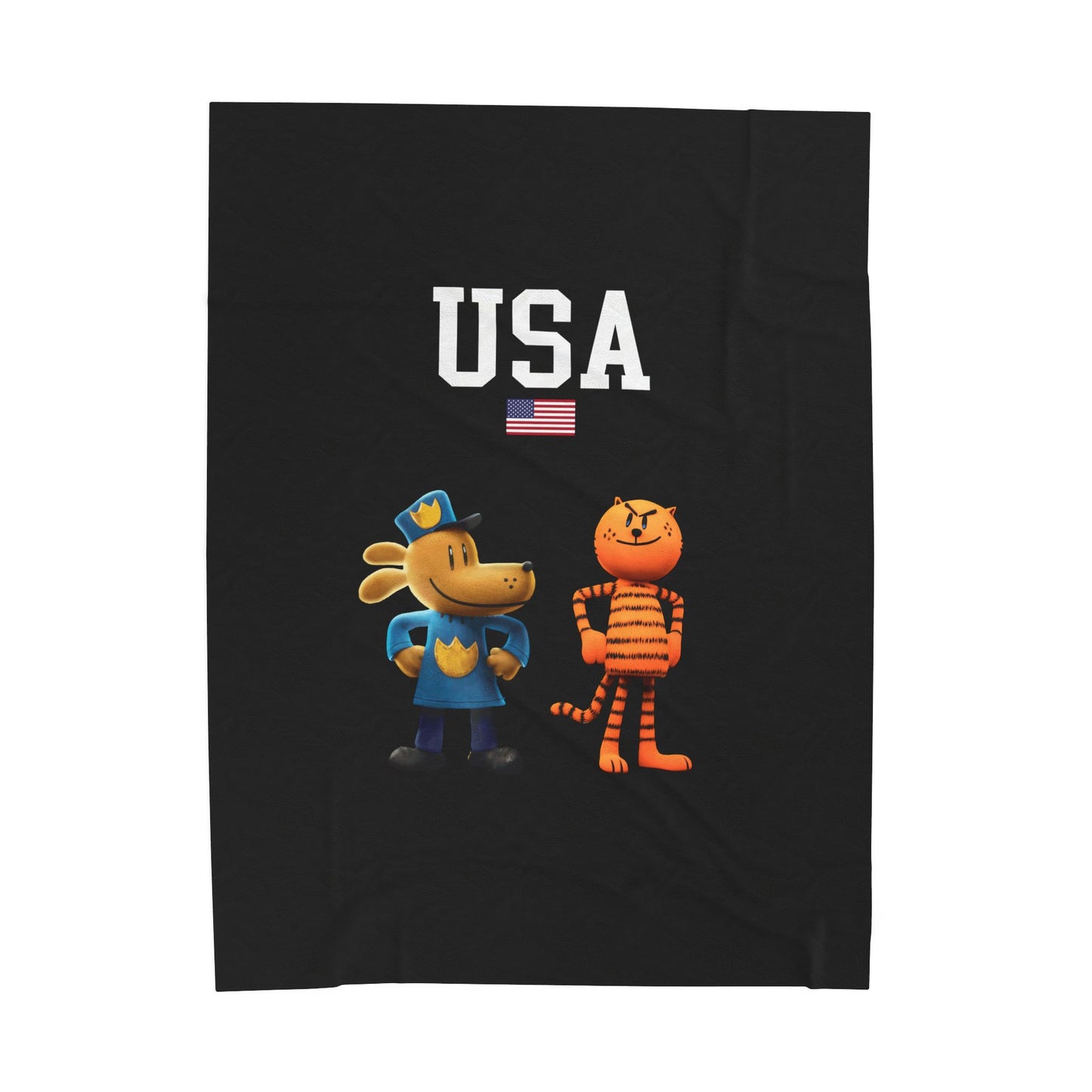 Princess Grace  TEAM USA  Velveteen Plush Blanket