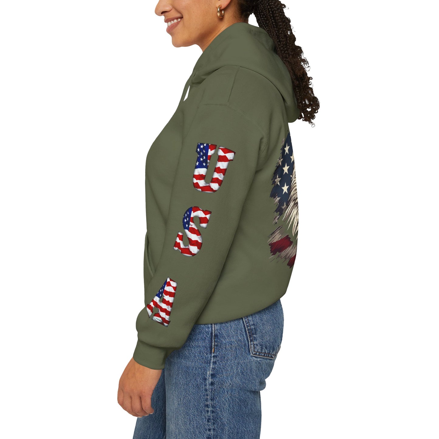Princess Grace  American Eagle Unisex Heavy Blend Hooded Sweatshirt