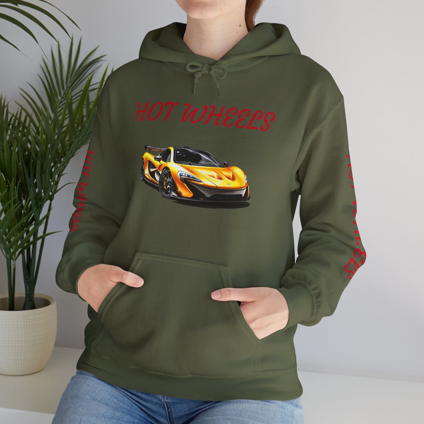 Princess Grace  Hot Wheels Unisex Hoodie Perfect for Car Enthusiasts and Gifts