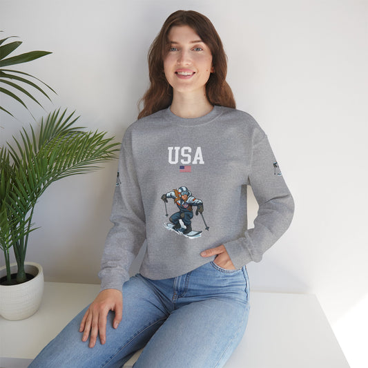 Princess Grace  TEAM USA  Unisex Heavy Blend  Crewneck Sweatshirt