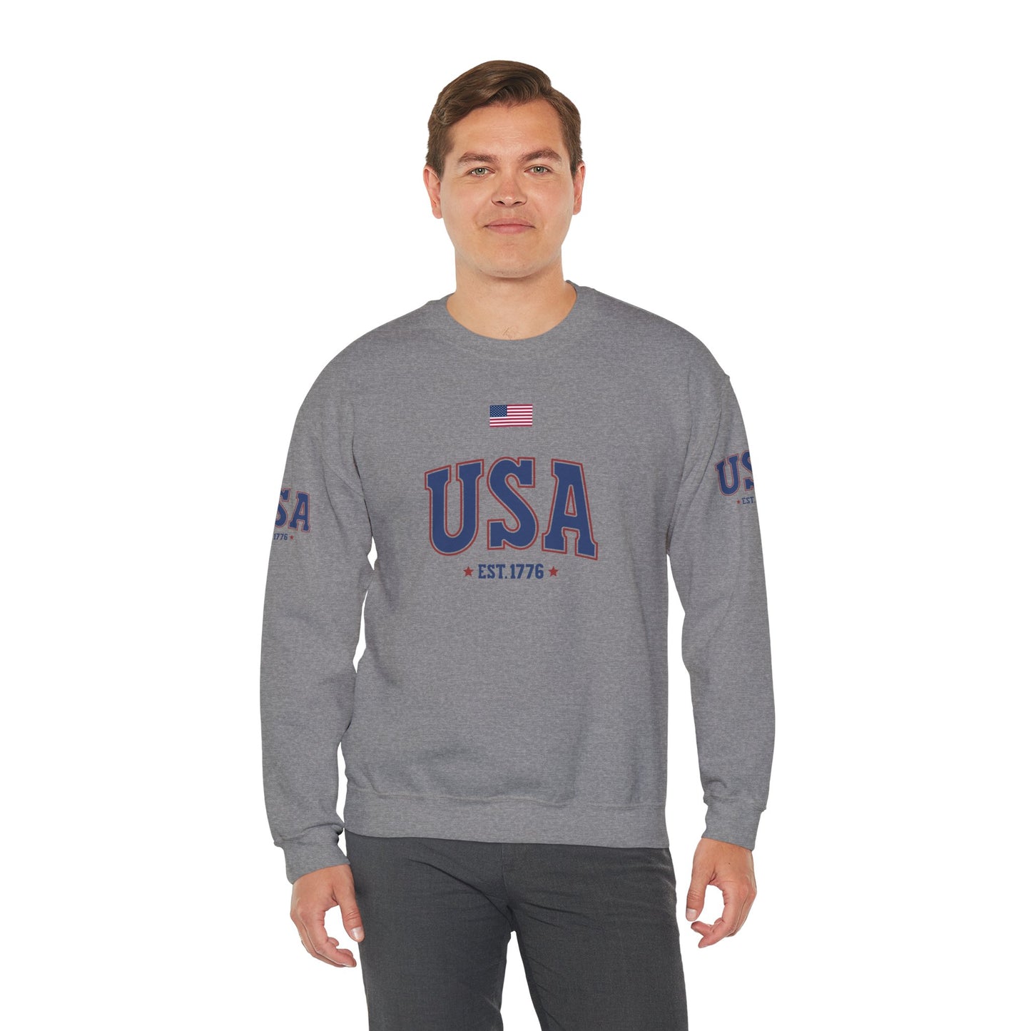 Princess Grace  TEAM USA  Unisex Heavy Blend Crewneck Sweatshirt