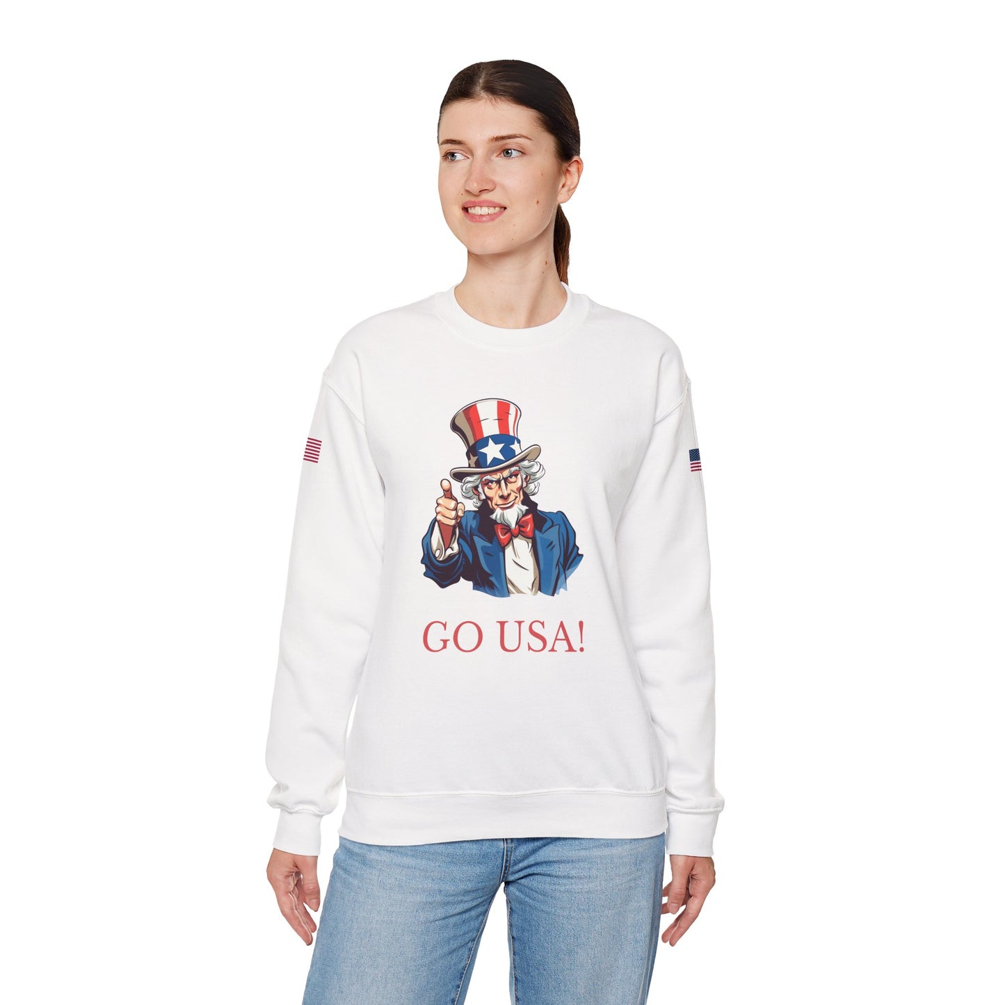 Princess Grace TEAM USA Unisex Heavy Blend Crewneck Sweatshirt