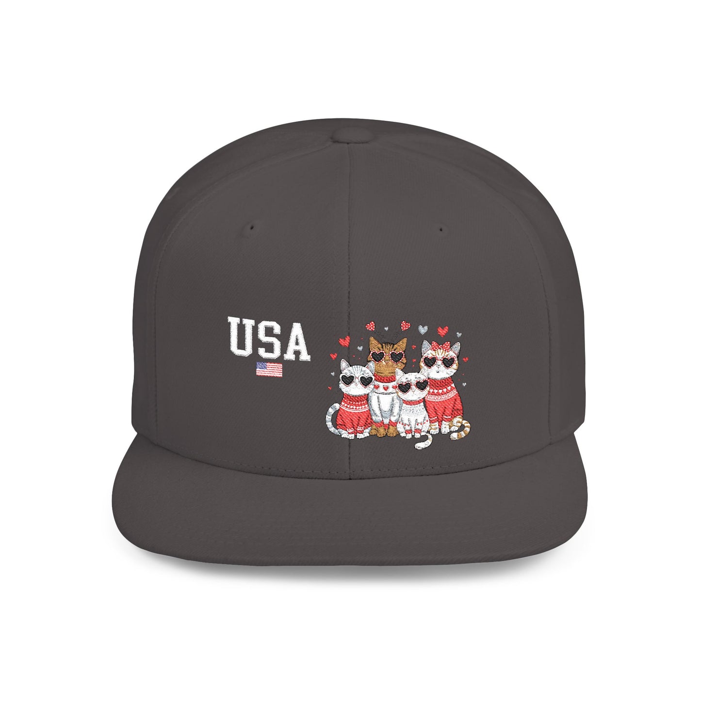 Princess Grace  TEAM USA  Flat Bill Snapback Hat